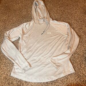Under Armour Hoodie Pullover‎ Long Sleeve Athletic Top Activewear Gray M